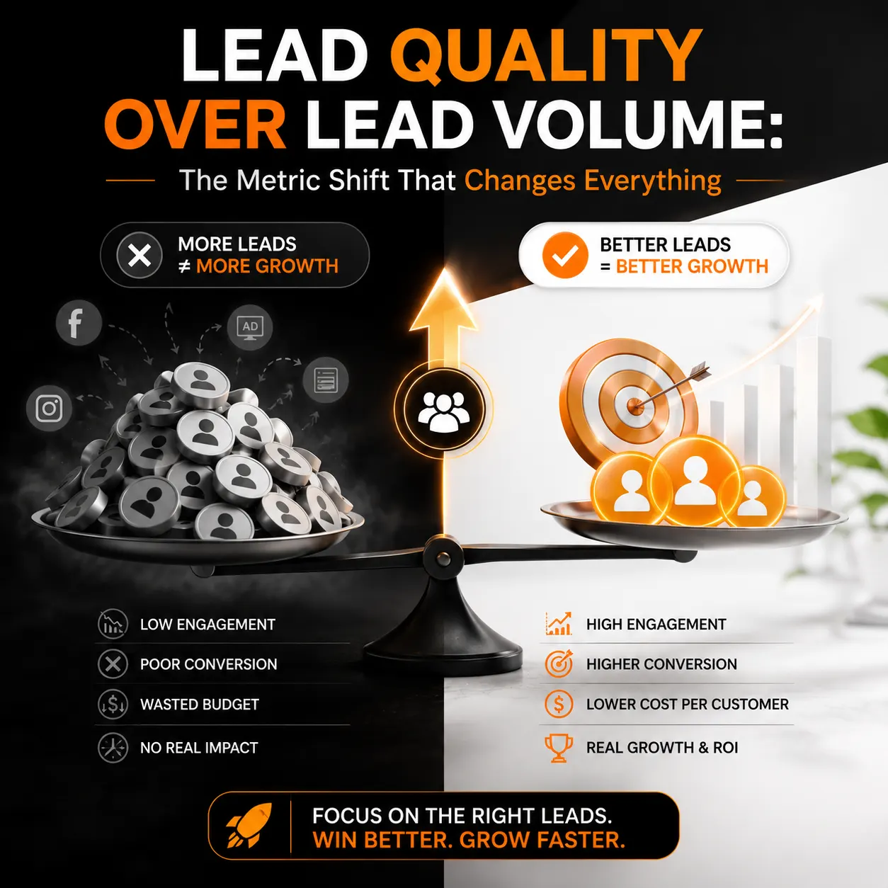 Lead Quality Over Lead Volume: The Metric Shift That Changes Everything